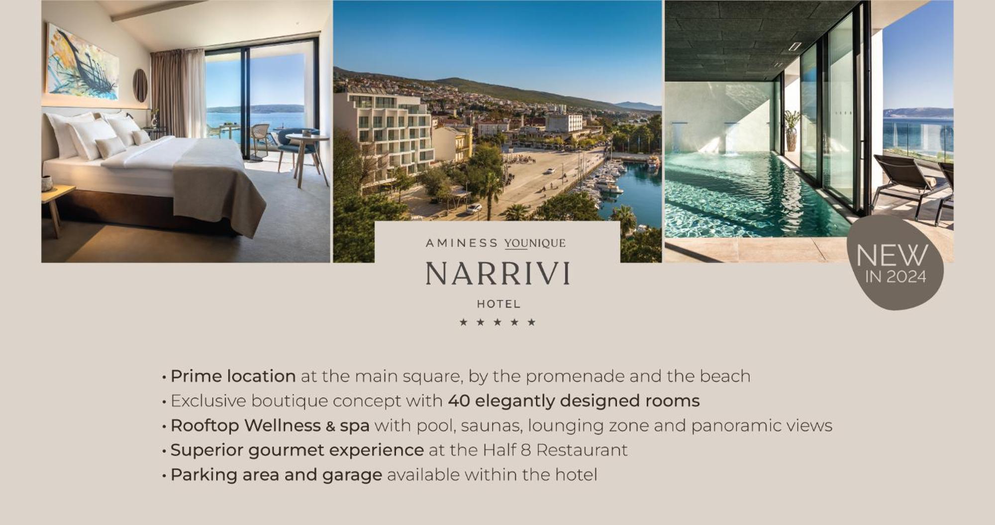 Aminess Younique Narrivi Hotel Crikvenica Bagian luar foto