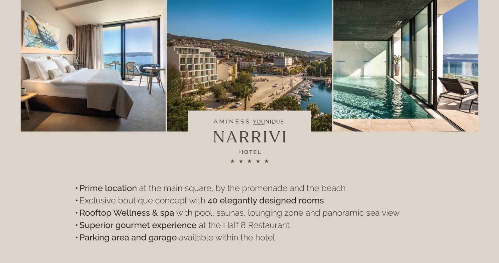 Aminess Younique Narrivi Hotel Crikvenica Bagian luar foto